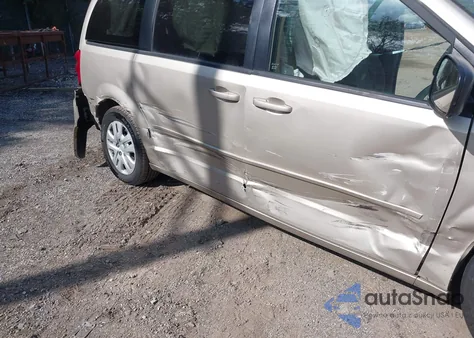 2014 Dodge Grand Caravan Se из США, поврежденный, VIN 2C4RDGBG1ER393325